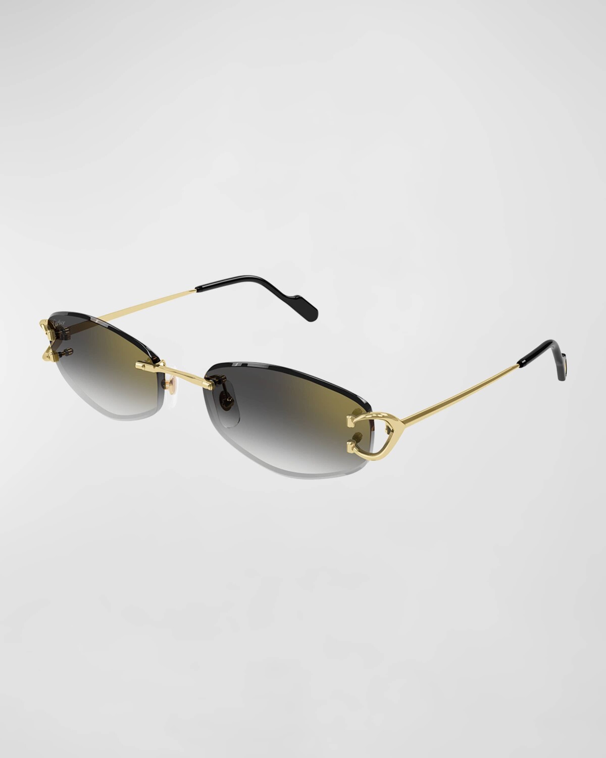 Прямоугольные солнцезащитные очки с градиентом из металла Cartier, цвет Smooth Golden Finish
Прямоугольные солнцезащитные очки с градиентом из металла Cartier, цвет Smooth Golden Finish