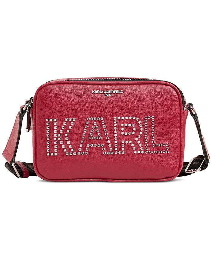 Маленькая сумка через плечо Maybelle с красными заклепками KARL LAGERFELD PARIS, красный
Маленькая сумка через плечо Maybelle с красными заклепками KARL LAGERFELD PARIS, красный