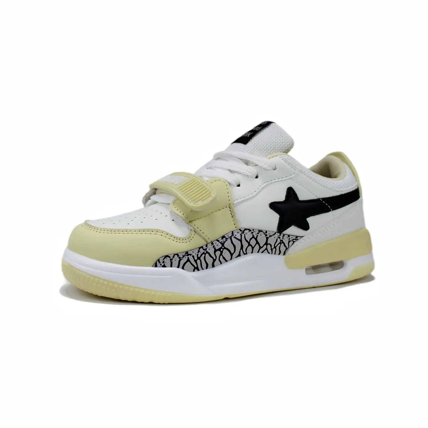 Кроссовки JIANGSHOU Skateboarding Shoes Unisex Low-top White, белый/желтый
Кроссовки JIANGSHOU Skateboarding Shoes Unisex Low-top White, белый/желтый