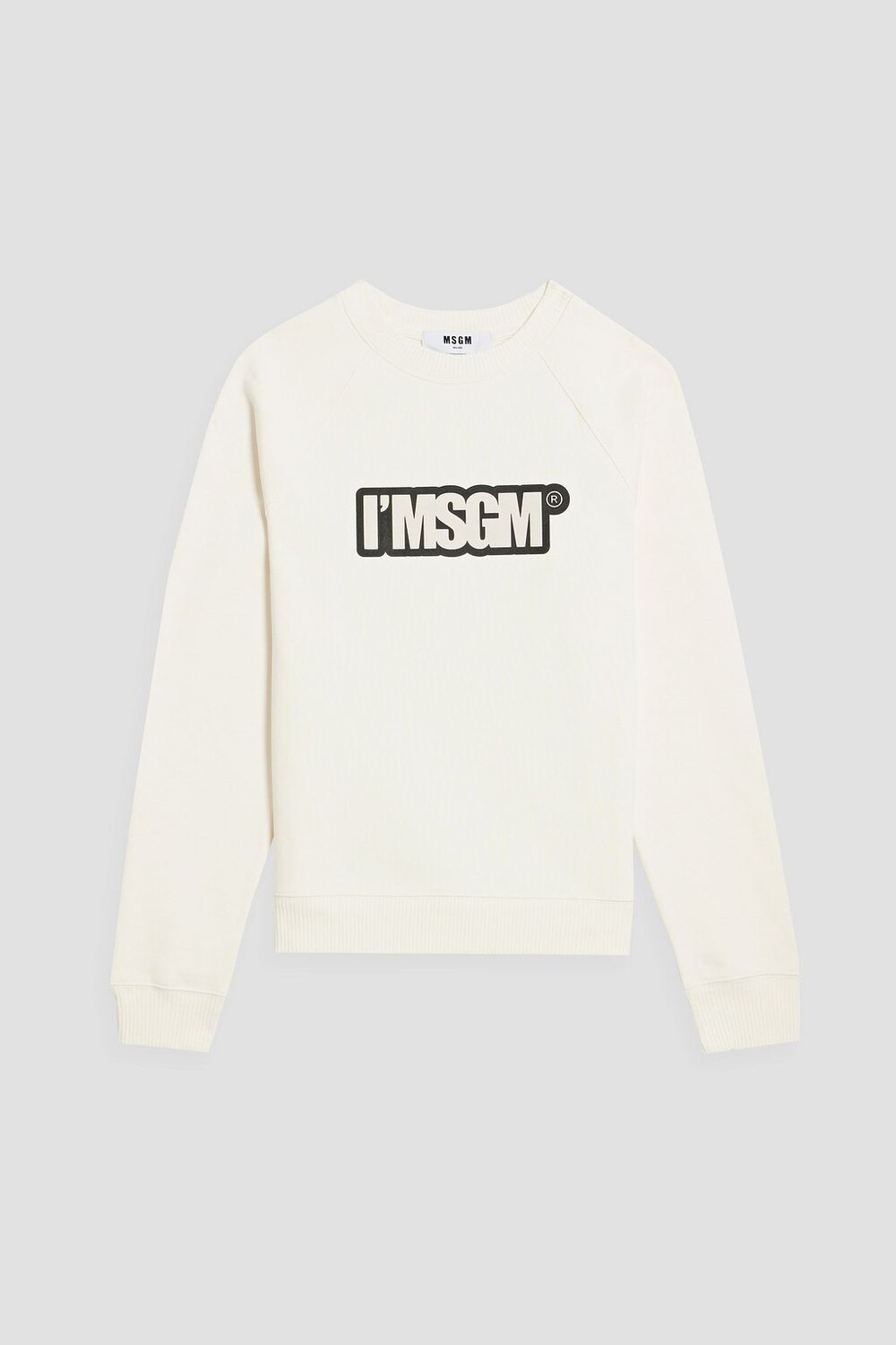Толстовка из французской хлопковой махры с аппликацией MSGM, слоновая кость, Бежевый
Толстовка из французской хлопковой махры с аппликацией MSGM, слоновая кость, Бежевый
