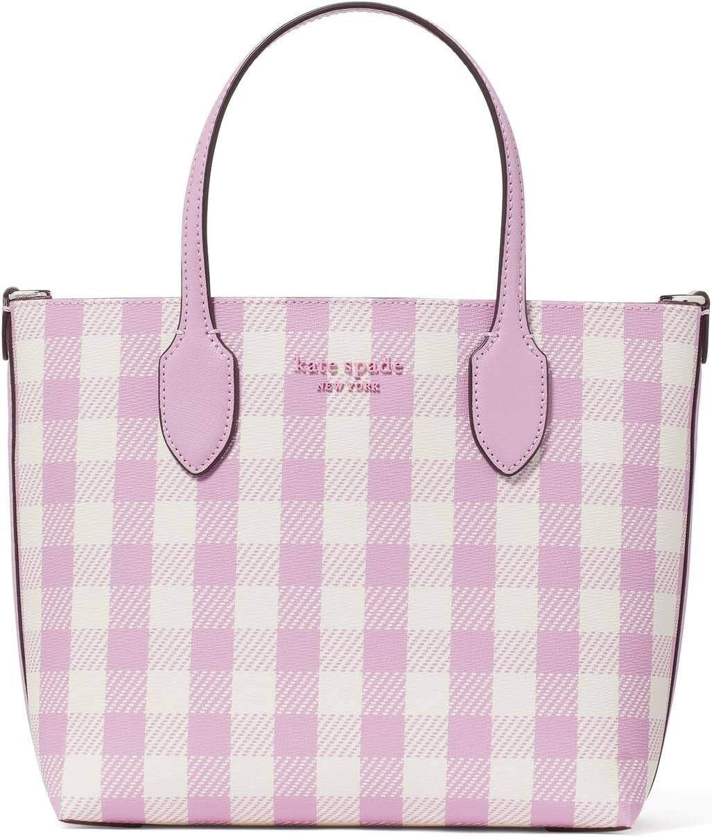 Сумка-тоут Kate Spade New York Bleecker Gingham Printed Pvc Medium Crossbody Tote, цвет Berry Cream Multi
Сумка-тоут Kate Spade New York Bleecker Gingham Printed Pvc Medium Crossbody Tote, цвет Berry Cream Multi