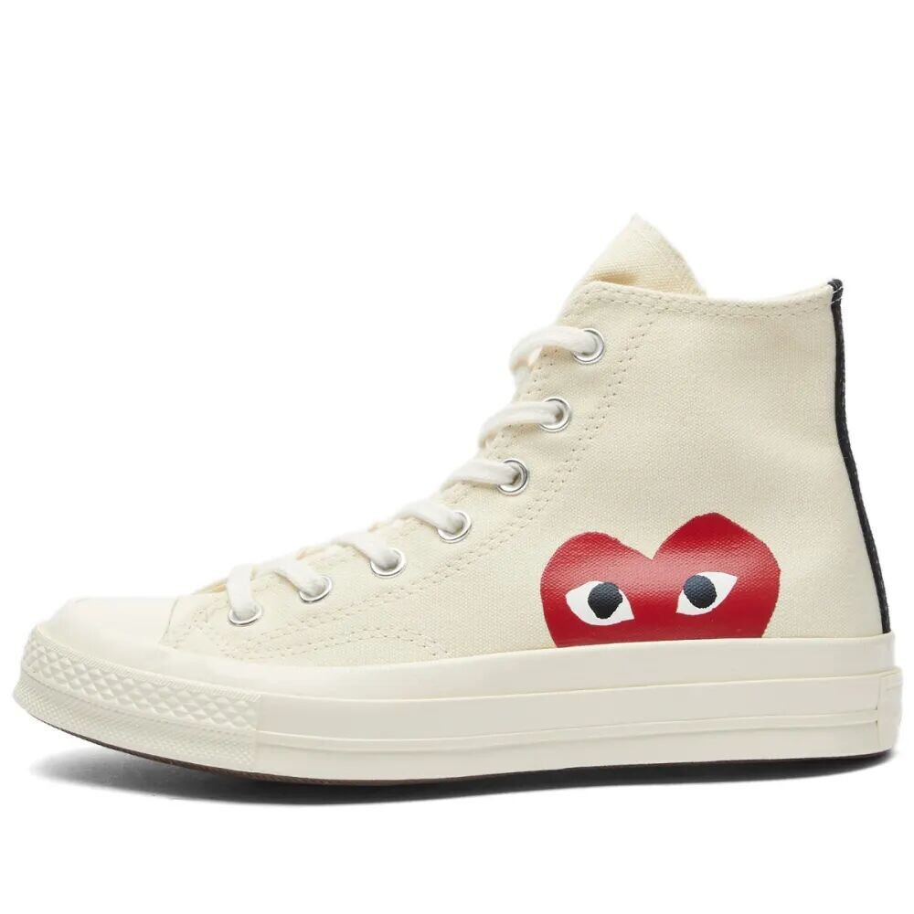 Comme des Garcons Play Converse Chuck Taylor 1970-х, привет, бежевый, Серый
Comme des Garcons Play Converse Chuck Taylor 1970-х, привет, бежевый, Серый