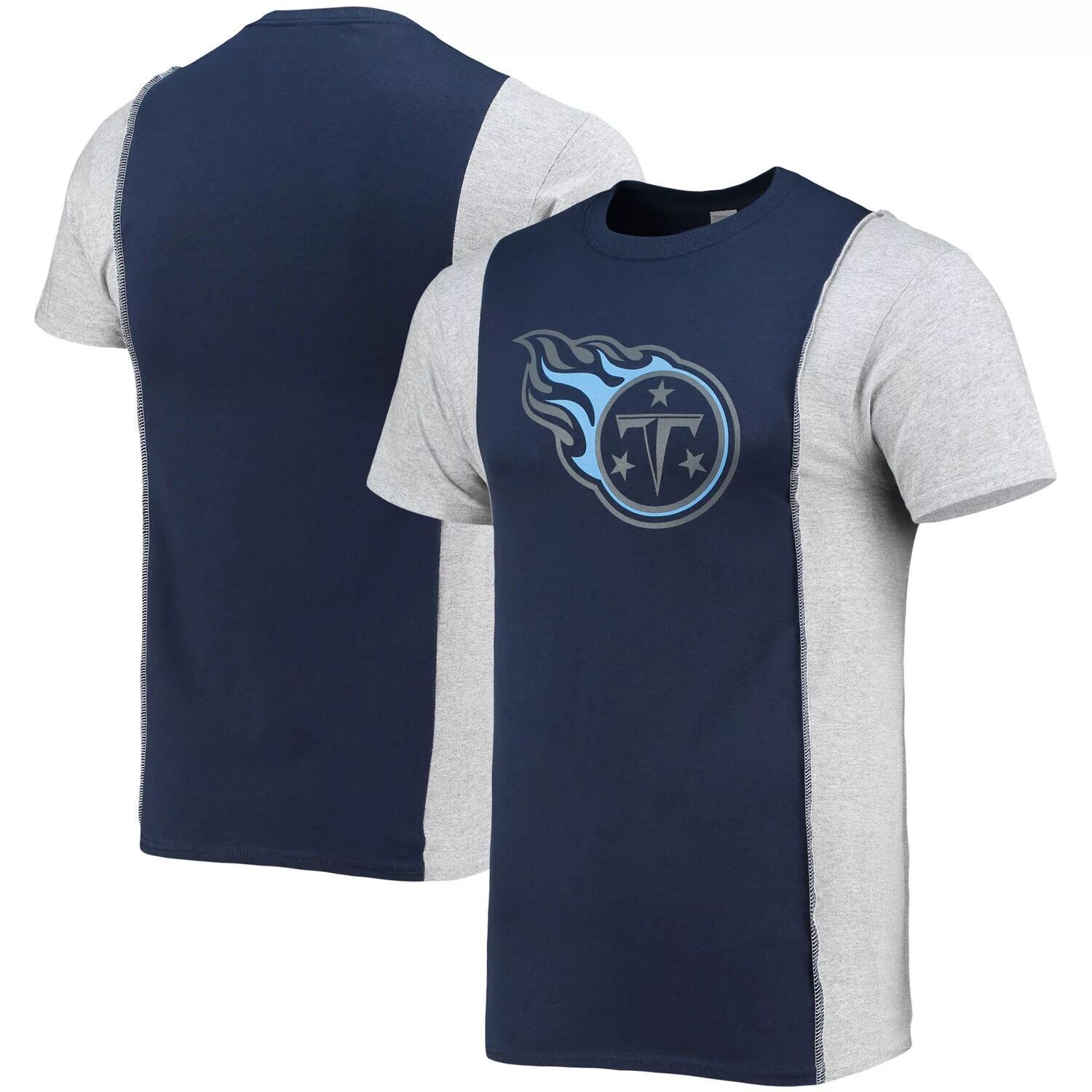 Мужская футболка Refried Apparel темно-синего/серого цвета Tennessee Titans с устойчивым разрезом, Синий
Мужская футболка Refried Apparel темно-синего/серого цвета Tennessee Titans с устойчивым разрезом, Синий