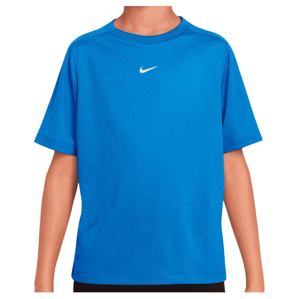 Функциональная рубашка Nike Kid's Multi Dri FIT Training T Shirt, цвет Photo Blue/White
Функциональная рубашка Nike Kid's Multi Dri FIT Training T Shirt, цвет Photo Blue/White