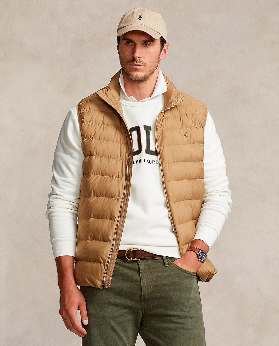 Складной водоотталкивающий мужской жилет больших размеров. Polo Ralph Lauren, каки
Складной водоотталкивающий мужской жилет больших размеров. Polo Ralph Lauren, каки