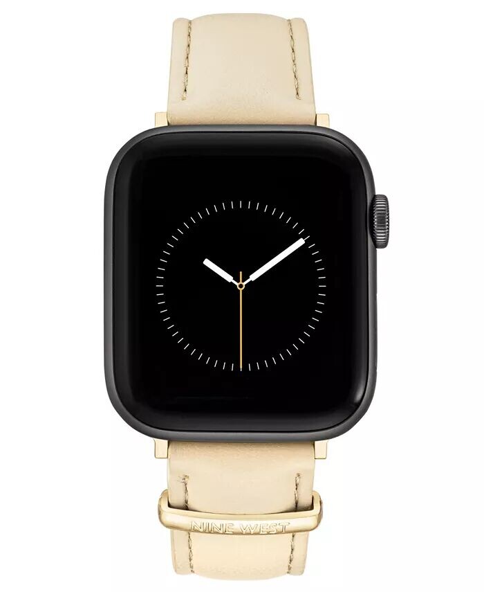 Женский ремешок из гладкой искусственной кожи, совместимый с Apple Watch 42/44/45/Ultra/Ultra 2 Nine West, бежевый
Женский ремешок из гладкой искусственной кожи, совместимый с Apple Watch 42/44/45/Ultra/Ultra 2 Nine West, бежевый