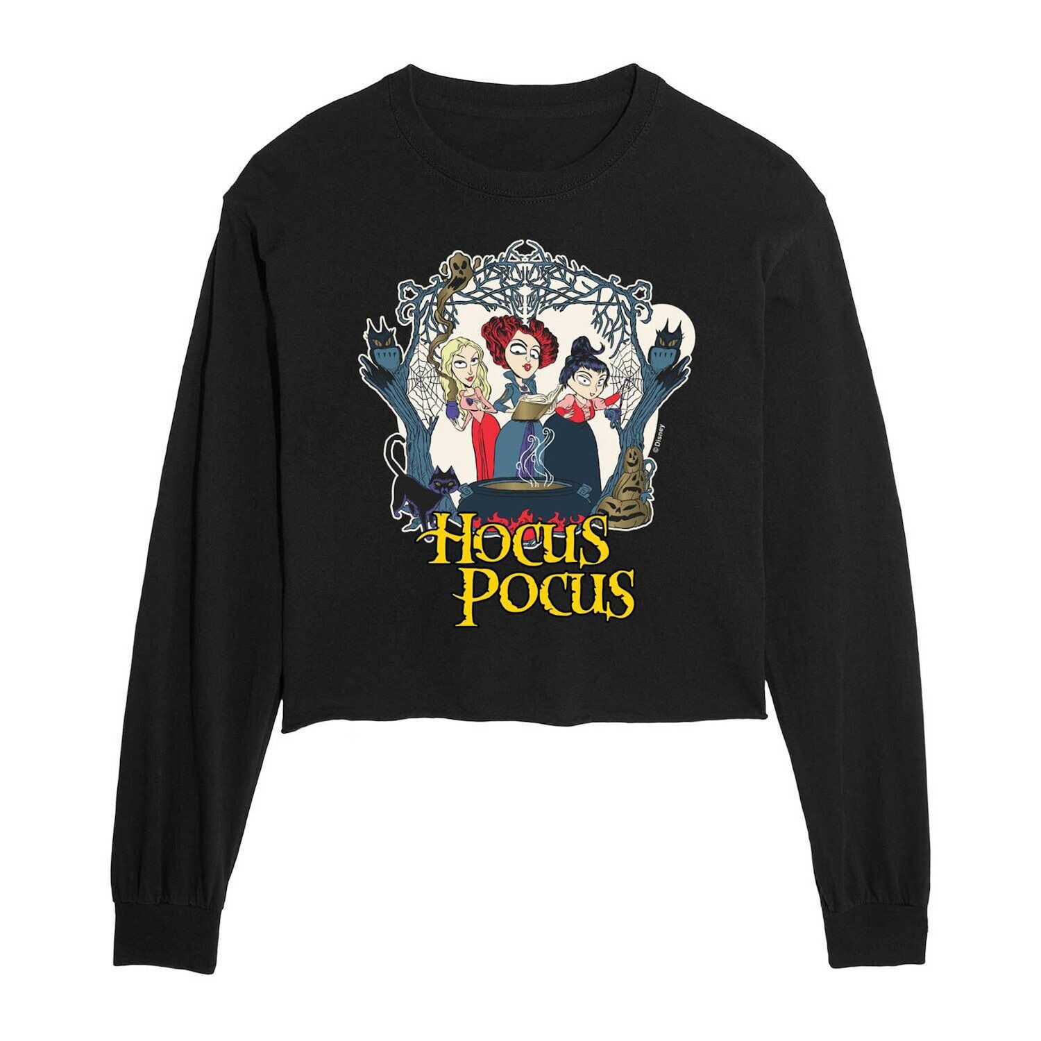 Укороченная футболка с длинными рукавами для детей Hocus Pocus Spells Licensed Character
Укороченная футболка с длинными рукавами для детей Hocus Pocus Spells Licensed Character