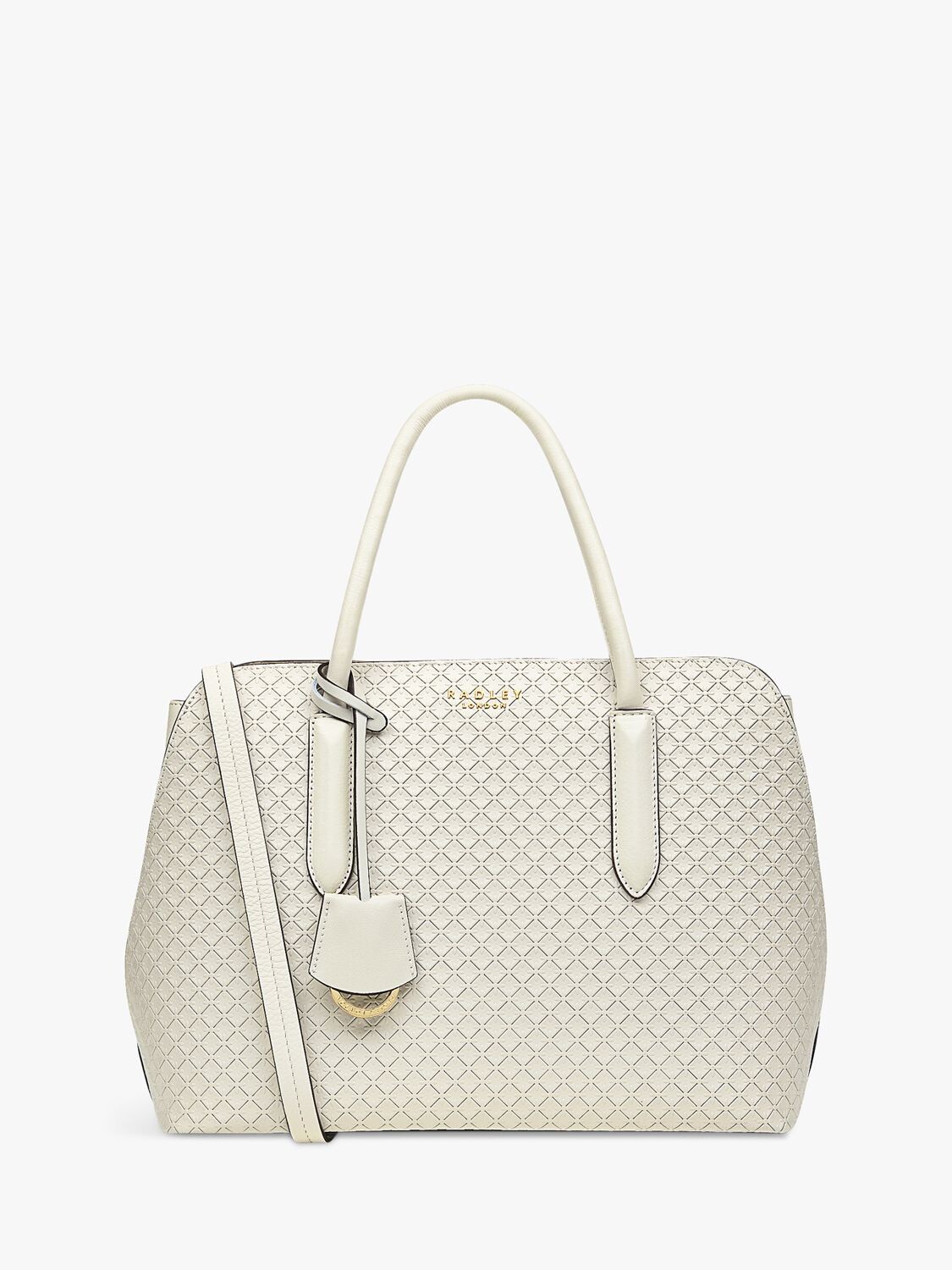 Radley Liverpool Street 2.0 Текстурированная кожаная универсальная сумка среднего размера, меловая
Radley Liverpool Street 2.0 Текстурированная кожаная универсальная сумка среднего размера, меловая