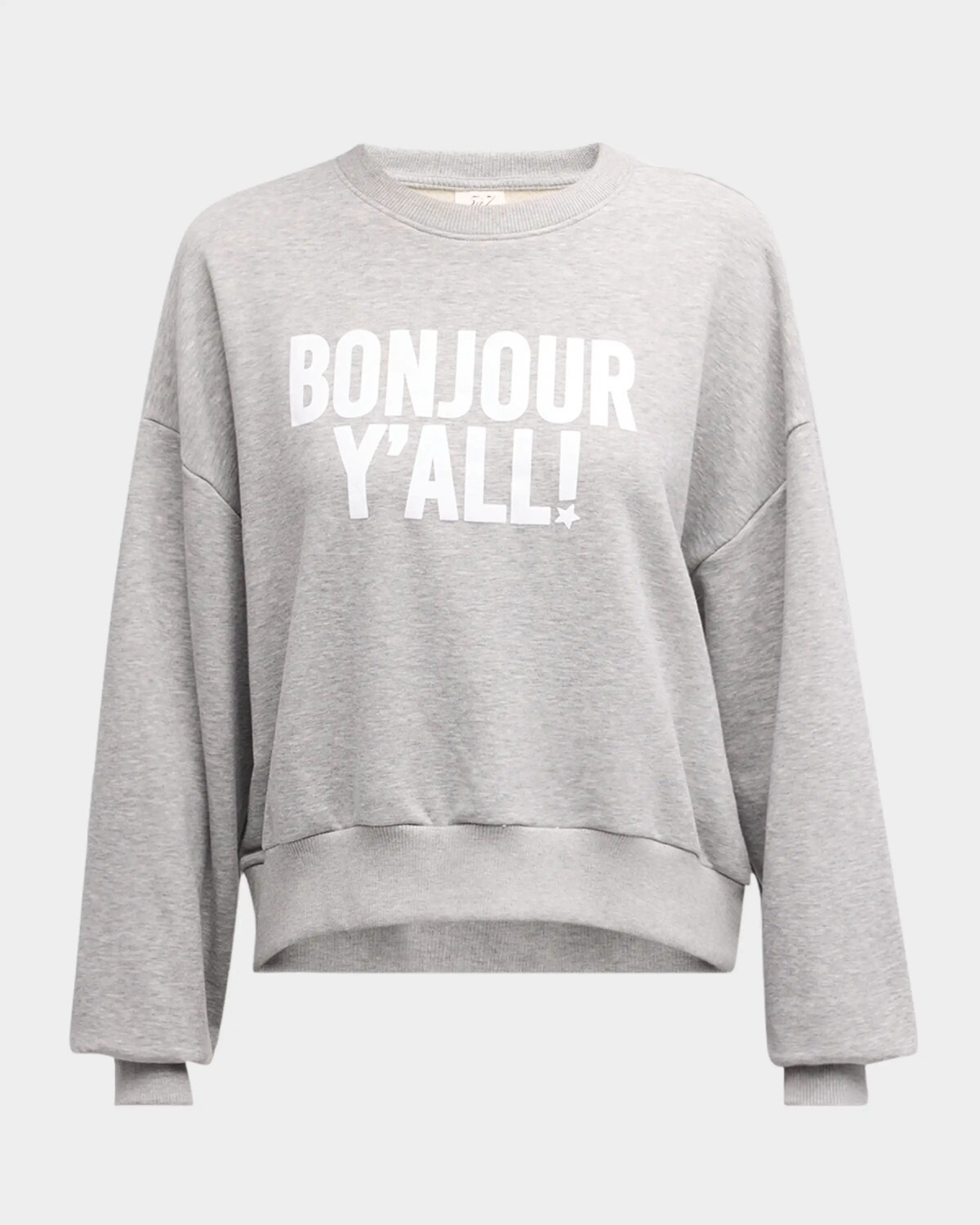 Хлопковая толстовка с заниженными плечами Bonjour Y'all Cinq A Sept, цвет Heather Grey/Wh
Хлопковая толстовка с заниженными плечами Bonjour Y'all Cinq A Sept, цвет Heather Grey/Wh