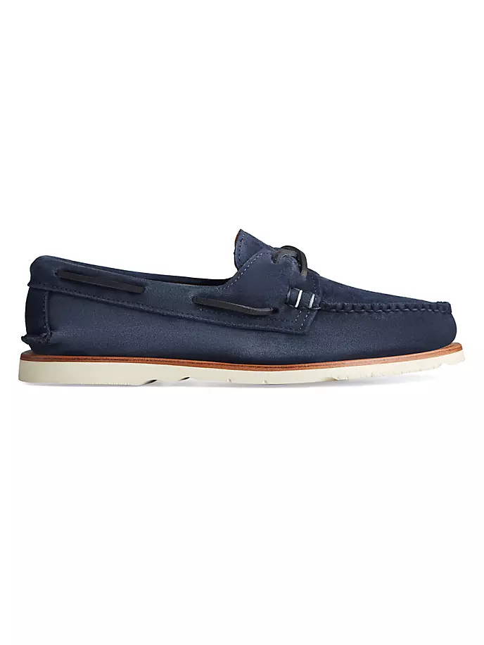 Оригинальные замшевые топсайдеры Sperry x Sunspel с двумя люверсами Sperry, темно-синий
Оригинальные замшевые топсайдеры Sperry x Sunspel с двумя люверсами Sperry, темно-синий