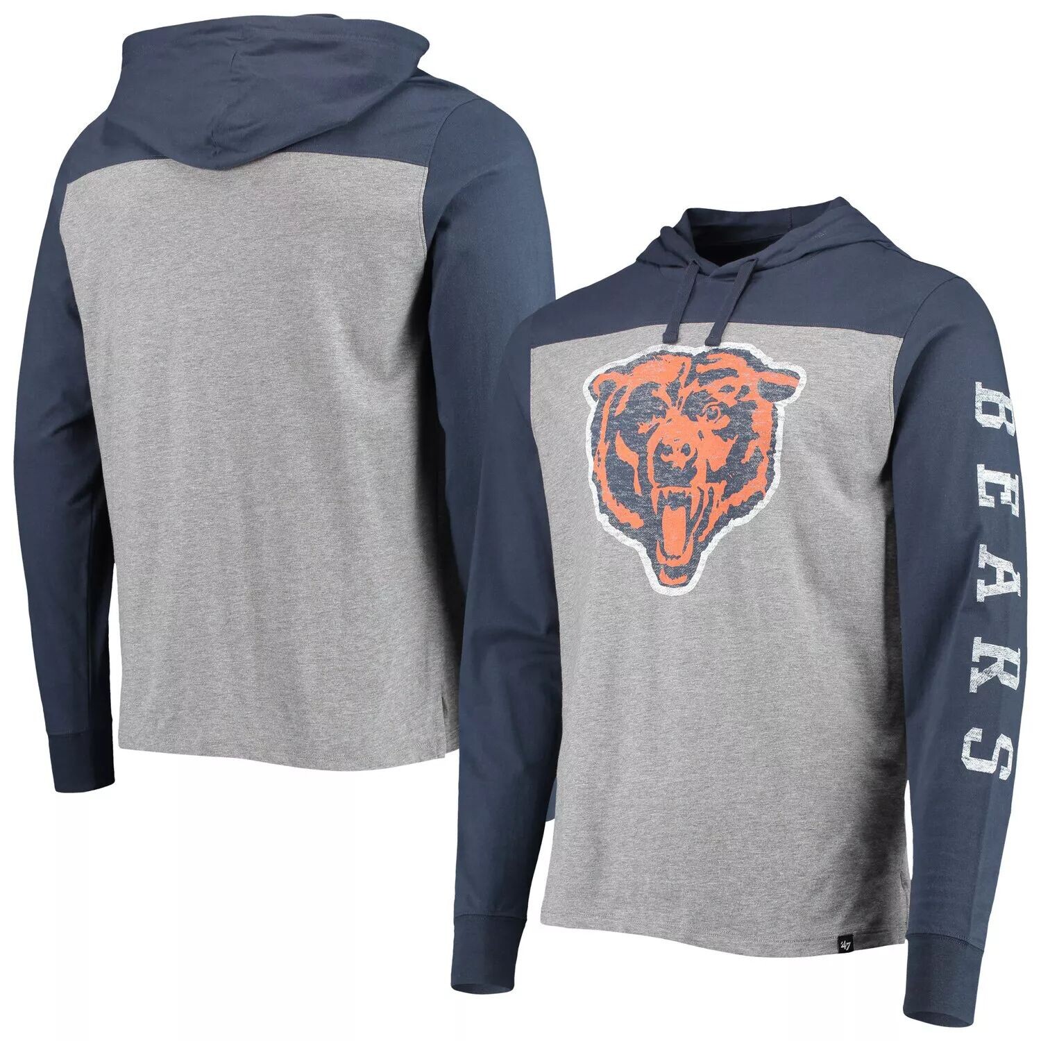 Мужская футболка с длинным рукавом '47 Heathered Chicago Bears Franklin Wooster Throwback
Мужская футболка с длинным рукавом '47 Heathered Chicago Bears Franklin Wooster Throwback