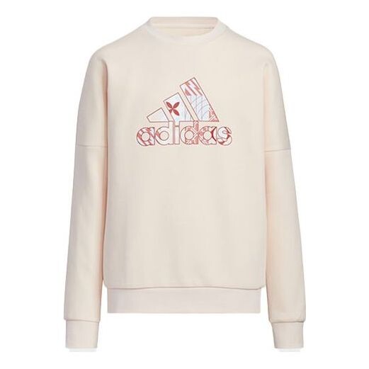 Толстовка (GS) adidas Logo Pattern Printing Round Neck Long Sleeves Boy Girls Beige, бежевый
Толстовка (GS) adidas Logo Pattern Printing Round Neck Long Sleeves Boy Girls Beige, бежевый