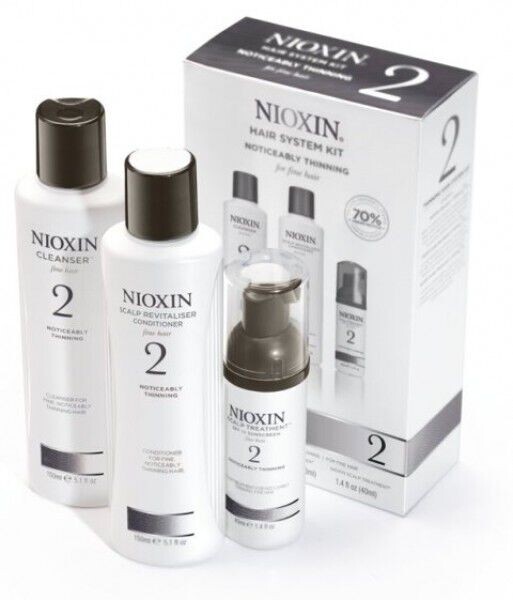 Nioxin System 2 SMALL набор для натуральных и сильно редеющих волос: шампунь, 150 мл + кондиционер, 150 мл + уход, 40 мл
Nioxin System 2 SMALL набор для натуральных и сильно редеющих волос: шампунь, 150 мл + кондиционер, 150 мл + уход, 40 мл