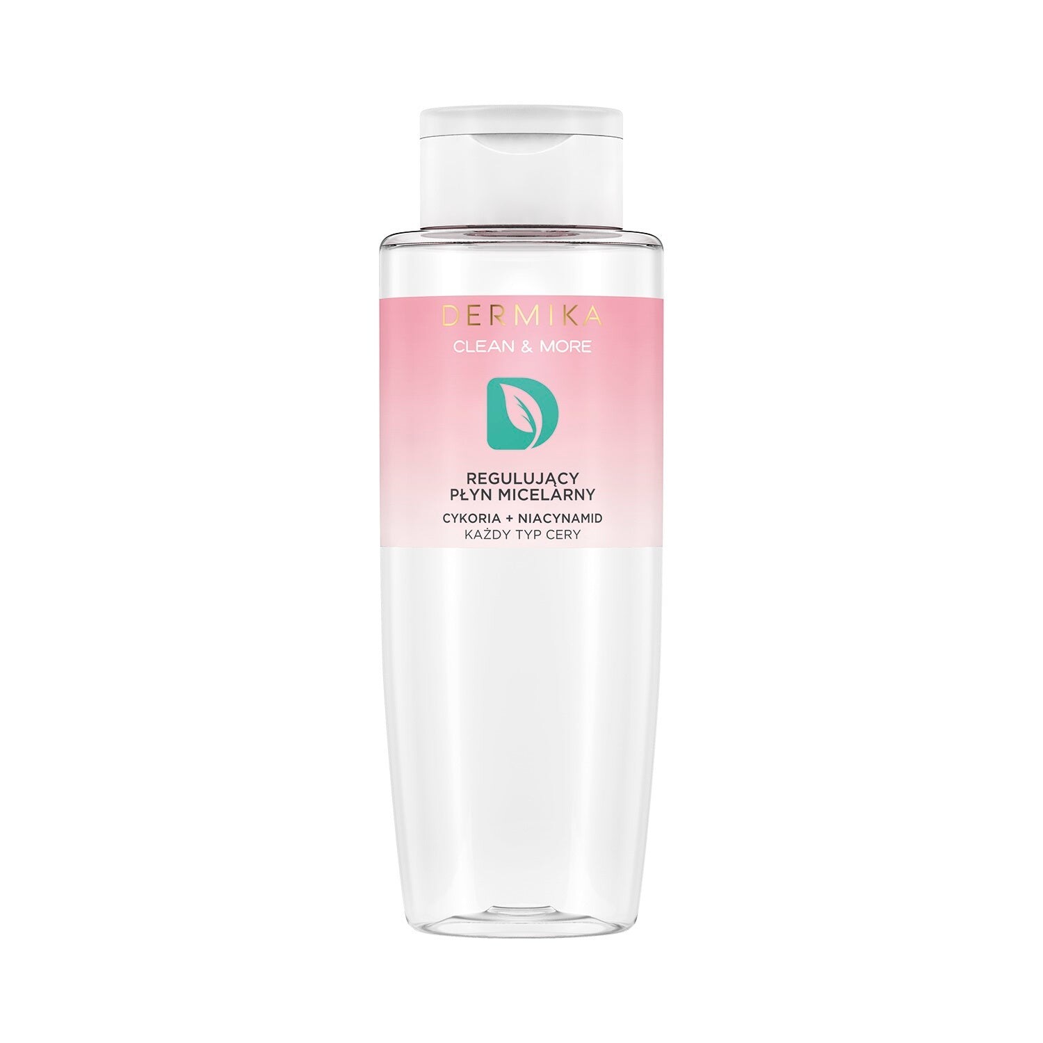 Dermika Clean & More Двухфазная регулирующая мицеллярная вода для всех типов кожи Цикорий и ниацинамид 400мл
Dermika Clean & More Двухфазная регулирующая мицеллярная вода для всех типов кожи Цикорий и ниацинамид 400мл
