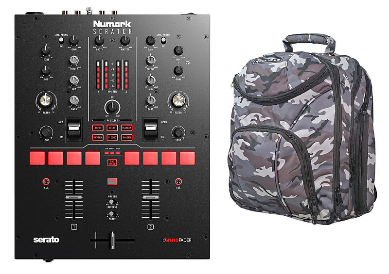 Numark Scratch 24-битный 2-канальный микшер Serato DJ Pro DVS Scratch + CAMOPACK Scratch+RVCAMOPACK
Numark Scratch 24-битный 2-канальный микшер Serato DJ Pro DVS Scratch + CAMOPACK Scratch+RVCAMOPACK