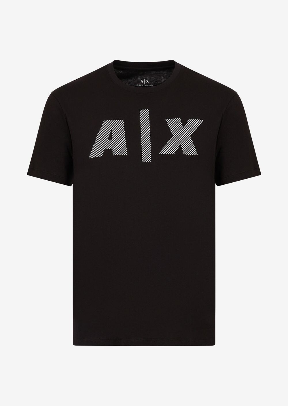Футболка классического кроя из хлопкового джерси с логотипом Armani Exchange, черный
Футболка классического кроя из хлопкового джерси с логотипом Armani Exchange, черный