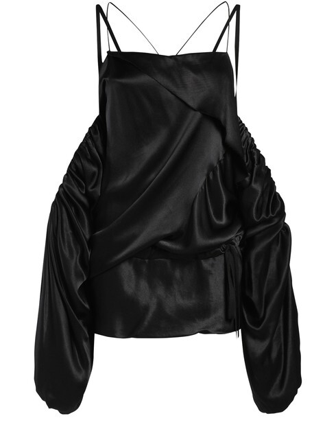 Асимметричное мини-платье Melba со съемными рукавами Ann Demeulemeester, черный
Асимметричное мини-платье Melba со съемными рукавами Ann Demeulemeester, черный