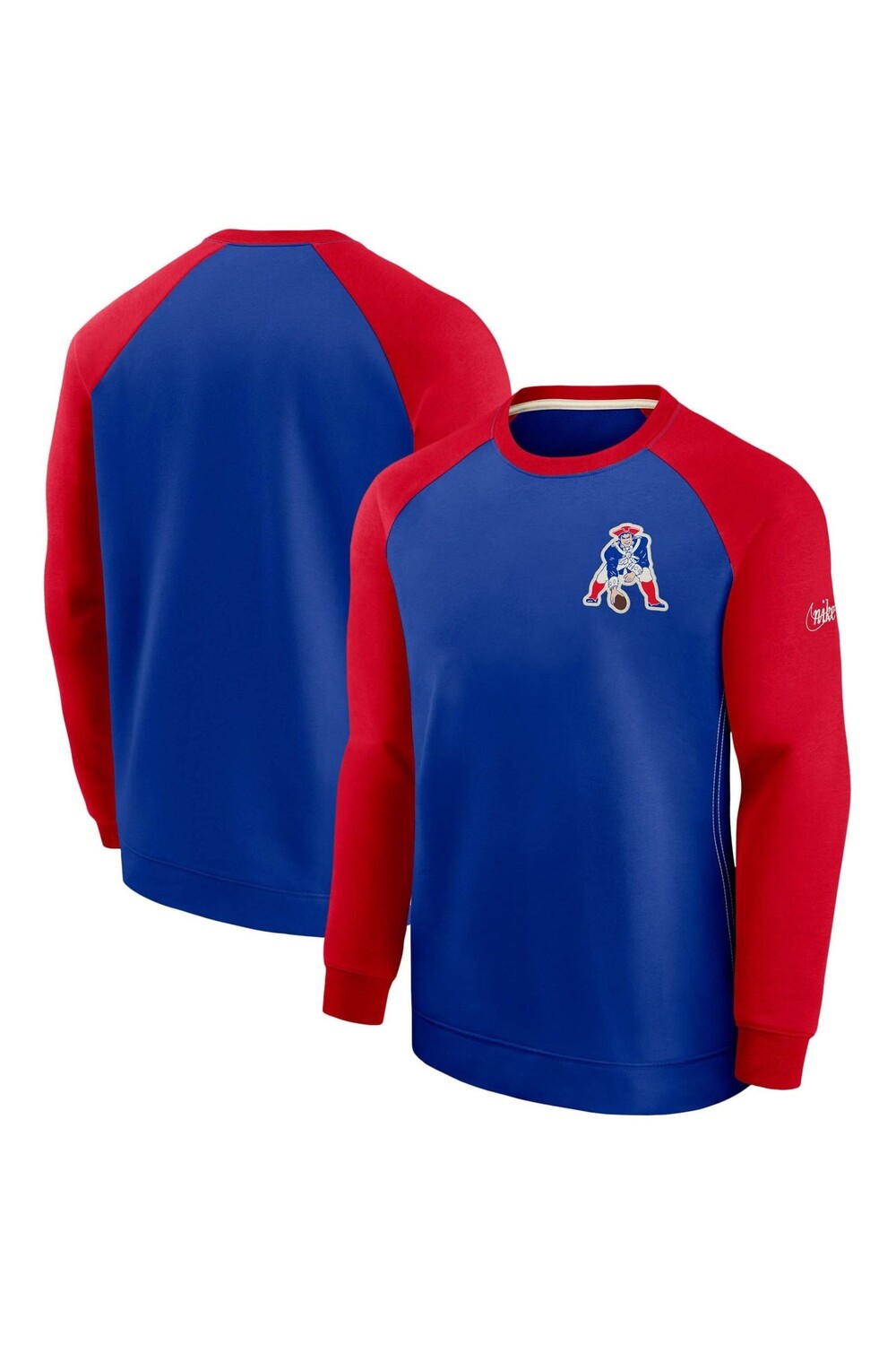 Толстовка с круглым вырезом Fanatics New England Patriots Dri-Fit Nike Raglan Nike, синий
Толстовка с круглым вырезом Fanatics New England Patriots Dri-Fit Nike Raglan Nike, синий