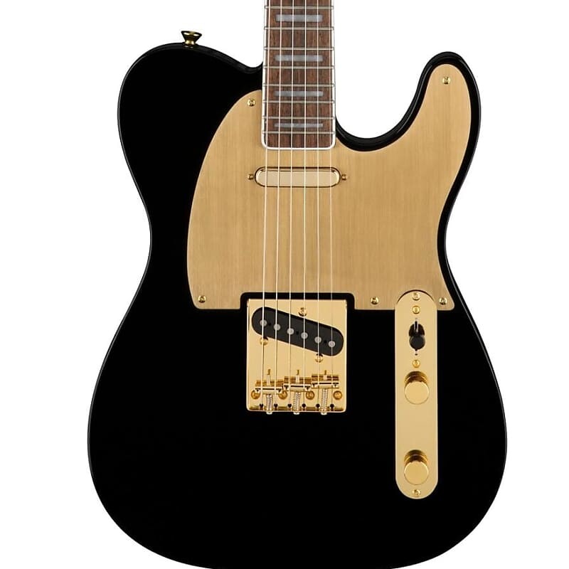 Электрогитара Squier 40th Anniversary Telecaster Gold Edition, с грифом Laurel, черная Squier 40th Anniversary Telecaster Gold Edition Electric Guitar, with Laurel Fingerboard
Электрогитара Squier 40th Anniversary Telecaster Gold Edition, с грифом Laurel, черная Squier 40th Anniversary Telecaster Gold Edition Electric Guitar, with Laurel Fingerboard