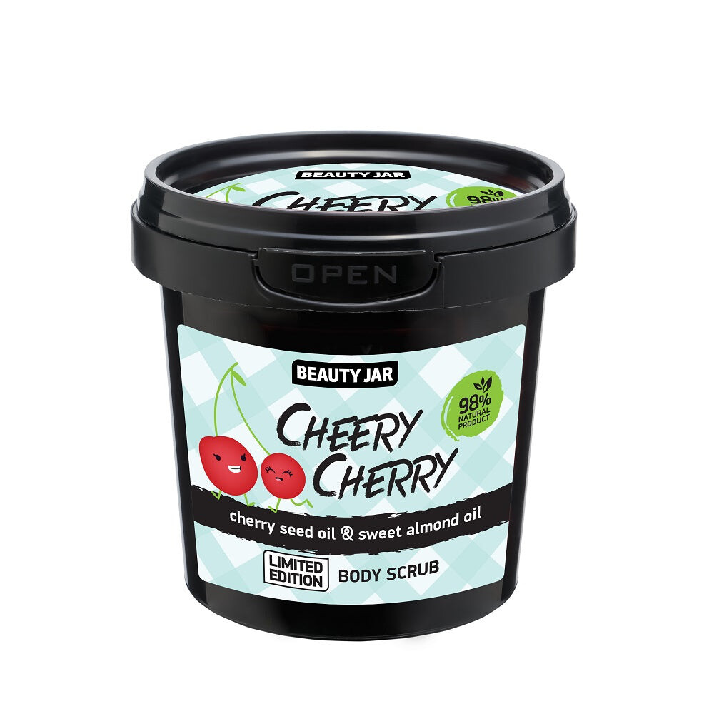 BEAUTY JAR Cherry Вишневый скраб для тела с маслом косточек вишни и маслом сладкого миндаля 200г
BEAUTY JAR Cherry Вишневый скраб для тела с маслом косточек вишни и маслом сладкого миндаля 200г