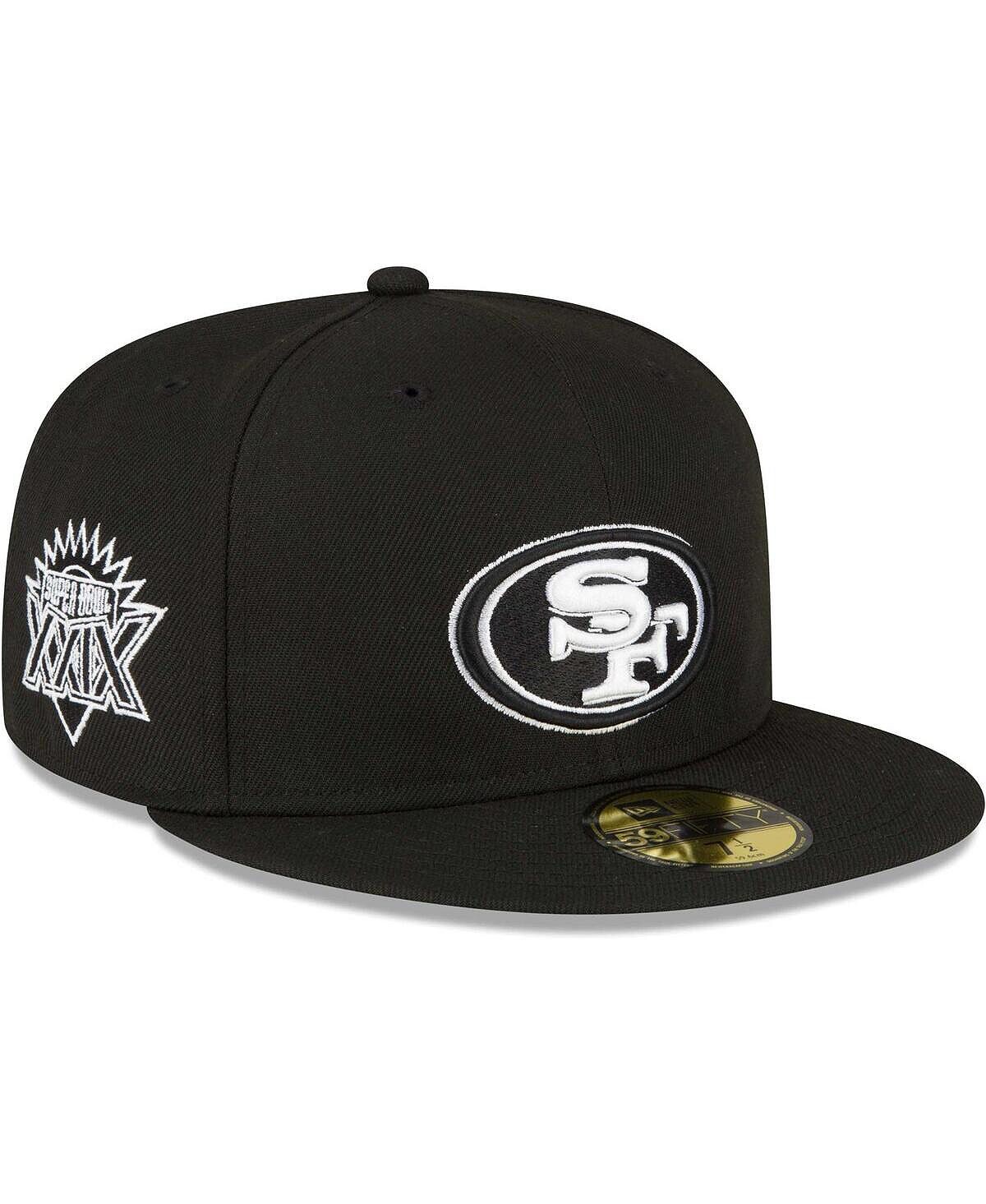 Мужская черная облегающая шляпа San Francisco 49ers Super Bowl XXIX 59FIFTY New Era
Мужская черная облегающая шляпа San Francisco 49ers Super Bowl XXIX 59FIFTY New Era