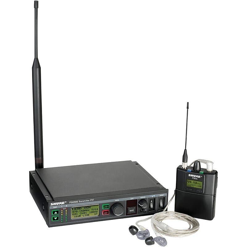 Микрофон Shure Shure P9TRA+425CL PSM900 In-Ear Monitor System with SE425 Earphones (G6 Band - 470-506 MHz)
Микрофон Shure Shure P9TRA+425CL PSM900 In-Ear Monitor System with SE425 Earphones (G6 Band - 470-506 MHz)