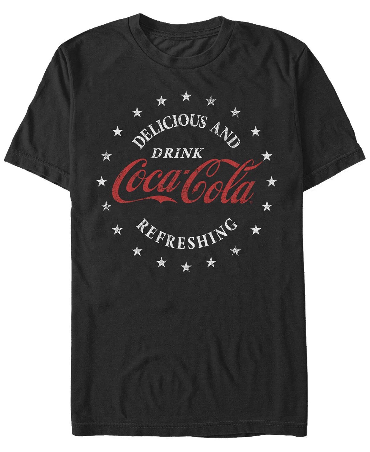 Классическая мужская футболка с коротким рукавом coca-cola delicious and refreshing Fifth Sun, черный
Классическая мужская футболка с коротким рукавом coca-cola delicious and refreshing Fifth Sun, черный