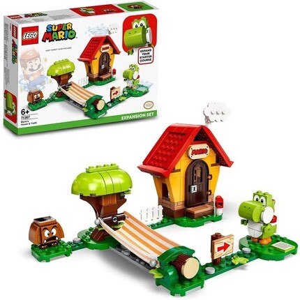 Конструктор Lego 71367 Super Mario House And Yoshi Expansion Set Mario's Building Game
Конструктор Lego 71367 Super Mario House And Yoshi Expansion Set Mario's Building Game
