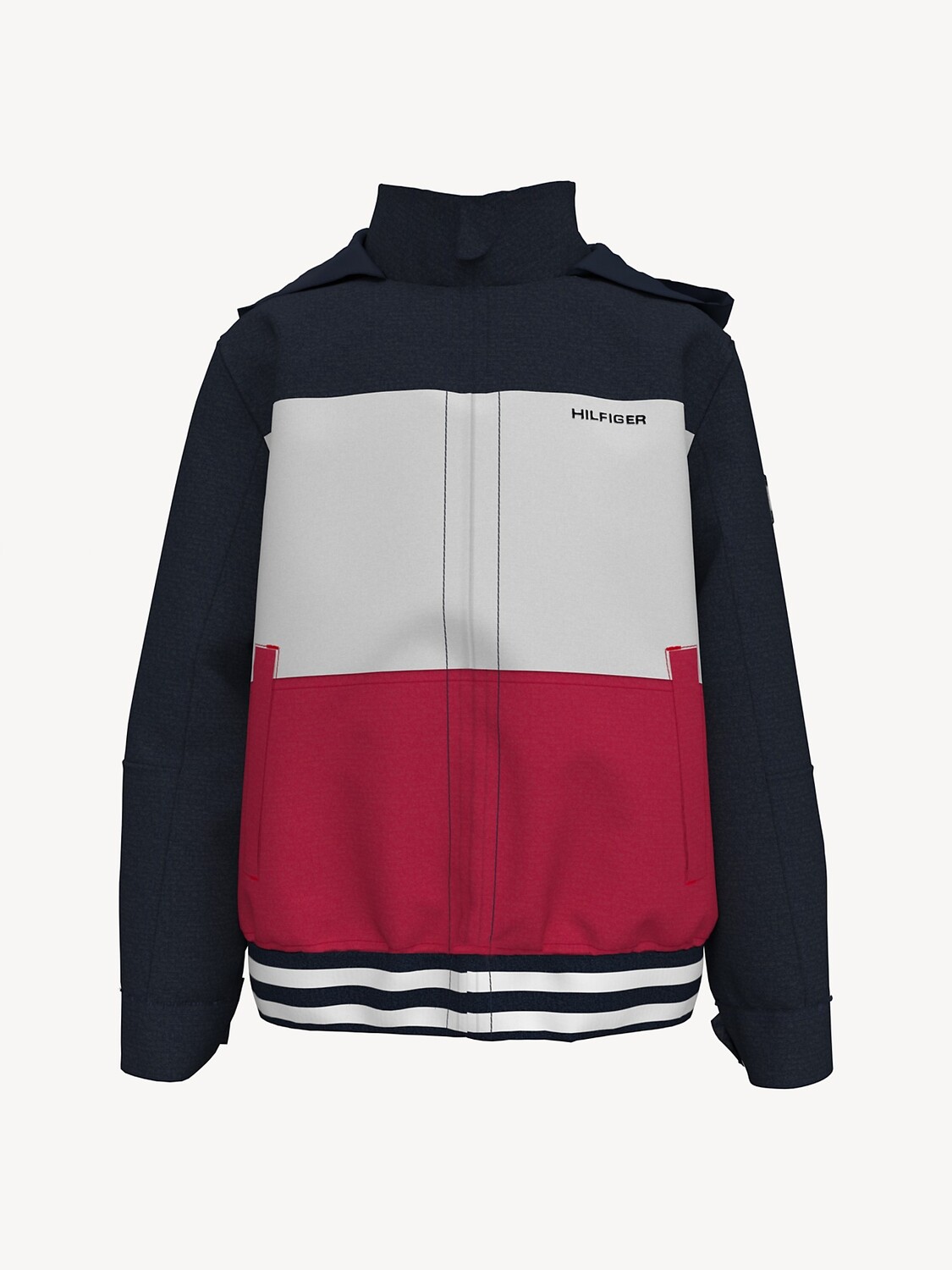 Детская куртка с цветными блоками Tommy Hilfiger, темно-синий блейзер/ярко-белый/яблочно-красный
Детская куртка с цветными блоками Tommy Hilfiger, темно-синий блейзер/ярко-белый/яблочно-красный
