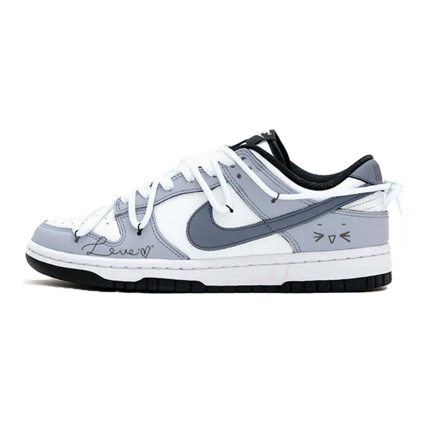 Кроссовки Nike Dunk Skateboarding Shoes Women's Low-top White/Black/Blue, голубой
Кроссовки Nike Dunk Skateboarding Shoes Women's Low-top White/Black/Blue, голубой