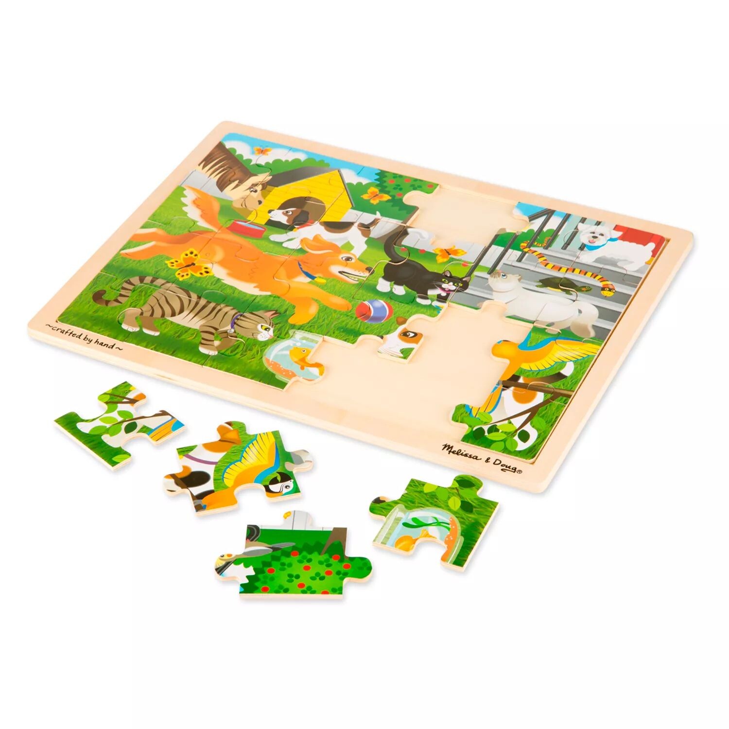 Деревянный пазл Melissa & Doug, 24 предмета (3 шт. в упаковке) — ферма, строительство, домашние животные Melissa & Doug
Деревянный пазл Melissa & Doug, 24 предмета (3 шт. в упаковке) — ферма, строительство, домашние животные Melissa & Doug