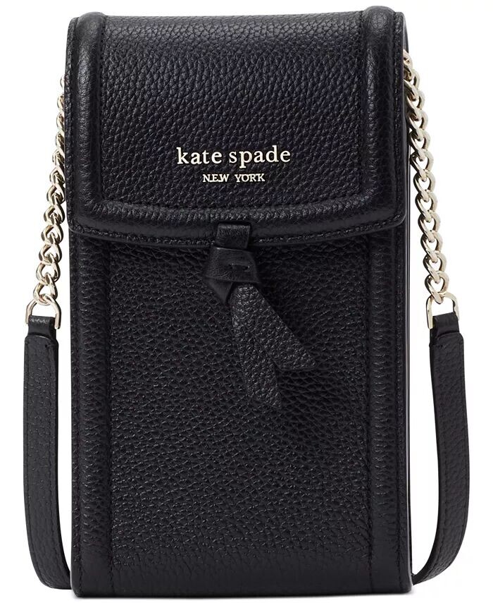 Кожаное плечо через плечо Knott North South для телефона Kate Spade New York, черный
Кожаное плечо через плечо Knott North South для телефона Kate Spade New York, черный