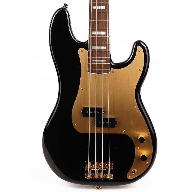 Squier 40th Anniversary Precision Bass Gold Edition Black 40th Anniversary Precision Gold Edition
Squier 40th Anniversary Precision Bass Gold Edition Black 40th Anniversary Precision Gold Edition