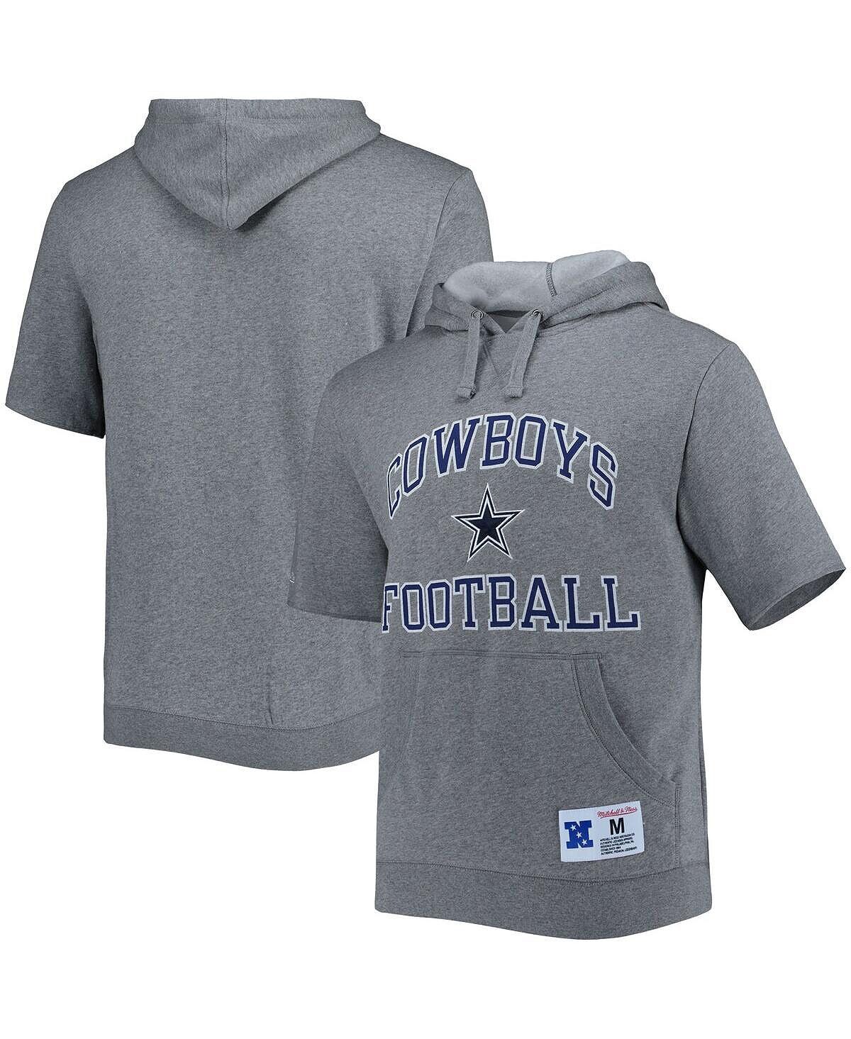 Мужская выстиранная толстовка с капюшоном и короткими рукавами heather grey dallas cowboys Mitchell & Ness, мульти
Мужская выстиранная толстовка с капюшоном и короткими рукавами heather grey dallas cowboys Mitchell & Ness, мульти