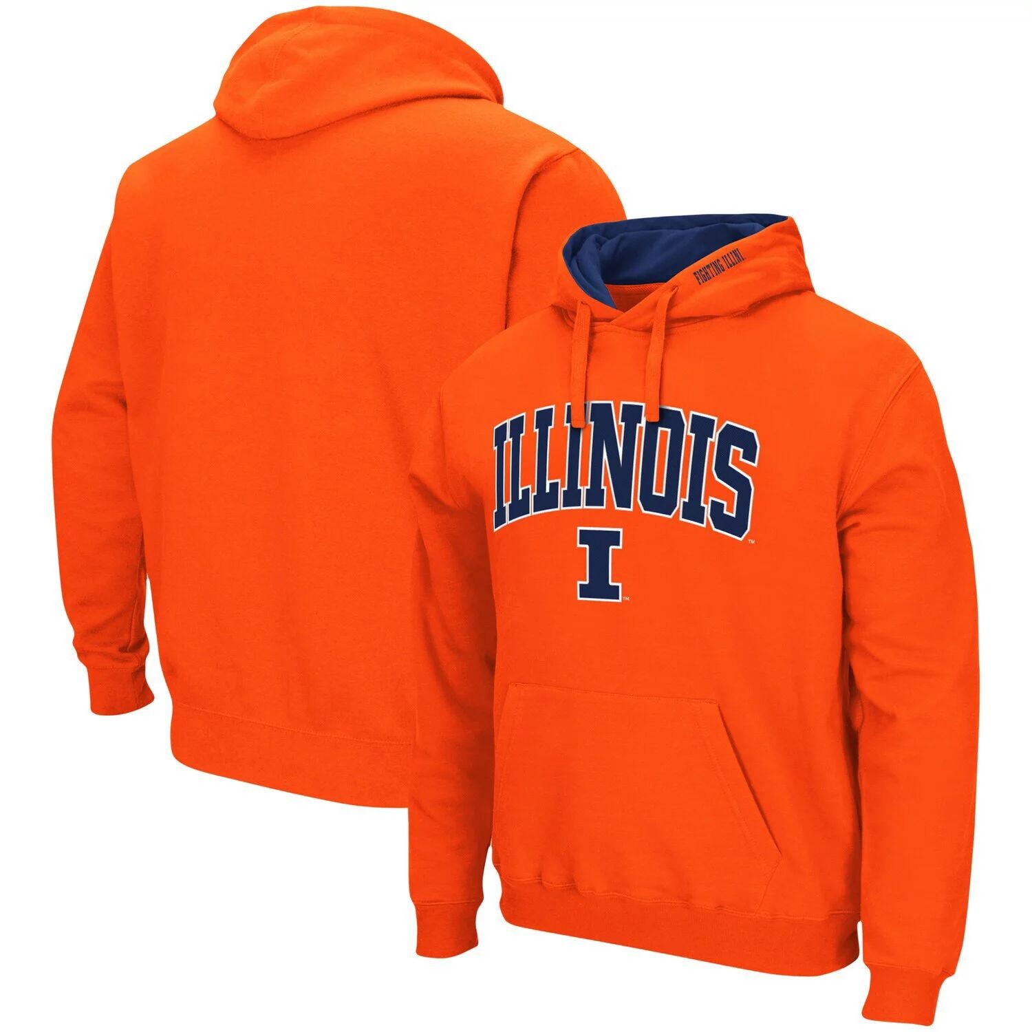 Мужской оранжевый пуловер с капюшоном Illinois Fighting Illini Arch & Logo 3.0 Colosseum
Мужской оранжевый пуловер с капюшоном Illinois Fighting Illini Arch & Logo 3.0 Colosseum