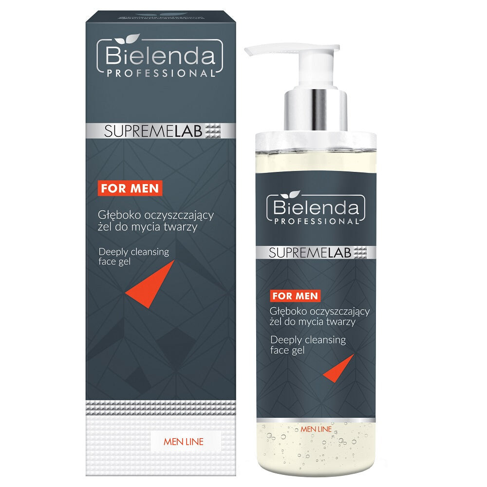 Bielenda Professional Гель для умывания лица SupremeLab Men Line глубоко очищающий 200мл
Bielenda Professional Гель для умывания лица SupremeLab Men Line глубоко очищающий 200мл