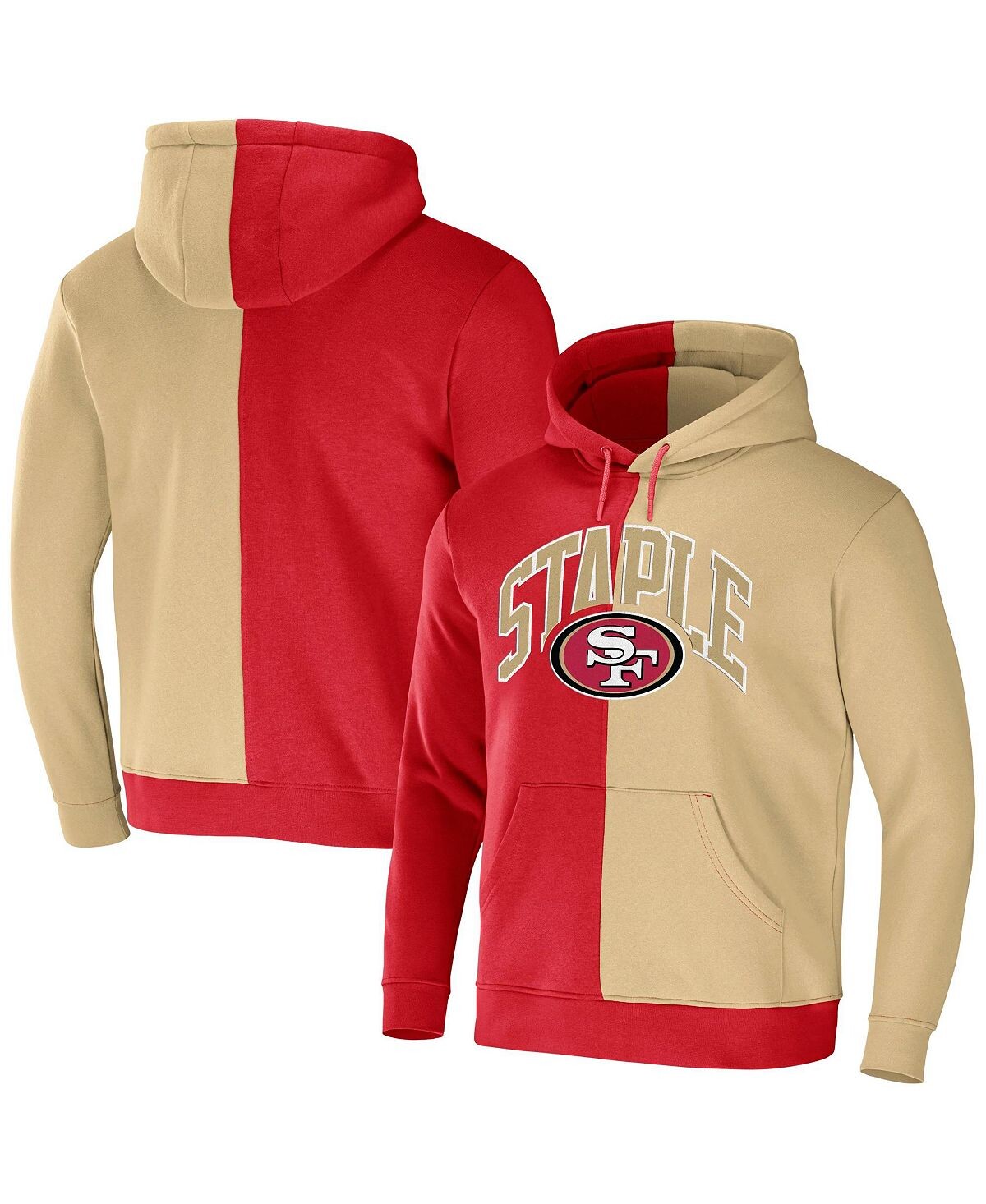 Мужская толстовка с капюшоном nfl x staple red and cream san francisco 49ers с разрезным логотипом NFL Properties, мульти
Мужская толстовка с капюшоном nfl x staple red and cream san francisco 49ers с разрезным логотипом NFL Properties, мульти