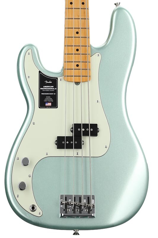 Fender American Professional II Precision Bass Left-handed - Mystic Surf Green с кленовой накладкой 0193942718
Fender American Professional II Precision Bass Left-handed - Mystic Surf Green с кленовой накладкой 0193942718