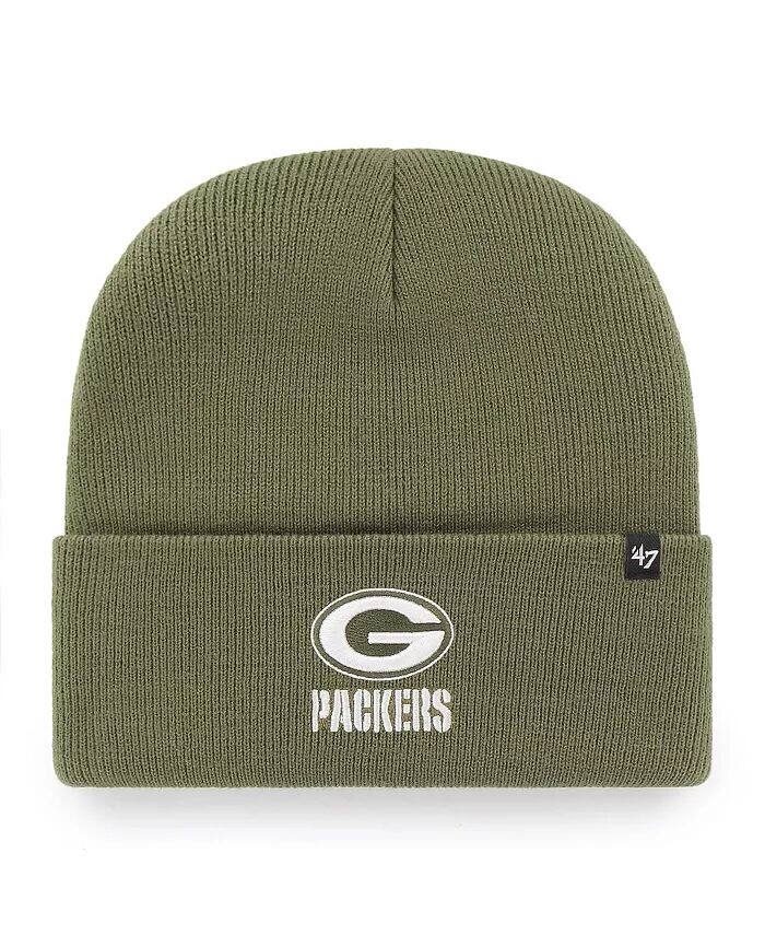 Женская зеленая вязаная шапка с манжетами Green Bay Packers Haymaker '47 Brand, зеленый
Женская зеленая вязаная шапка с манжетами Green Bay Packers Haymaker '47 Brand, зеленый