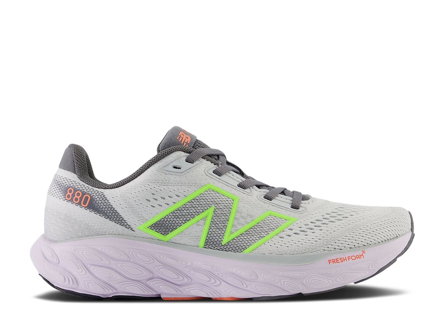 Кроссовки New Balance Wmns Fresh Foam X 880V14 2E Wide 'Grey Matter Bleached Lime Glow', серый 
Кроссовки New Balance Wmns Fresh Foam X 880V14 2E Wide 'Grey Matter Bleached Lime Glow', серый