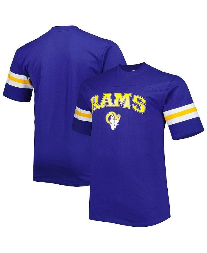 Мужская футболка в полоску Royal Los Angeles Rams Big and Tall Arm Fanatics, синий
Мужская футболка в полоску Royal Los Angeles Rams Big and Tall Arm Fanatics, синий
