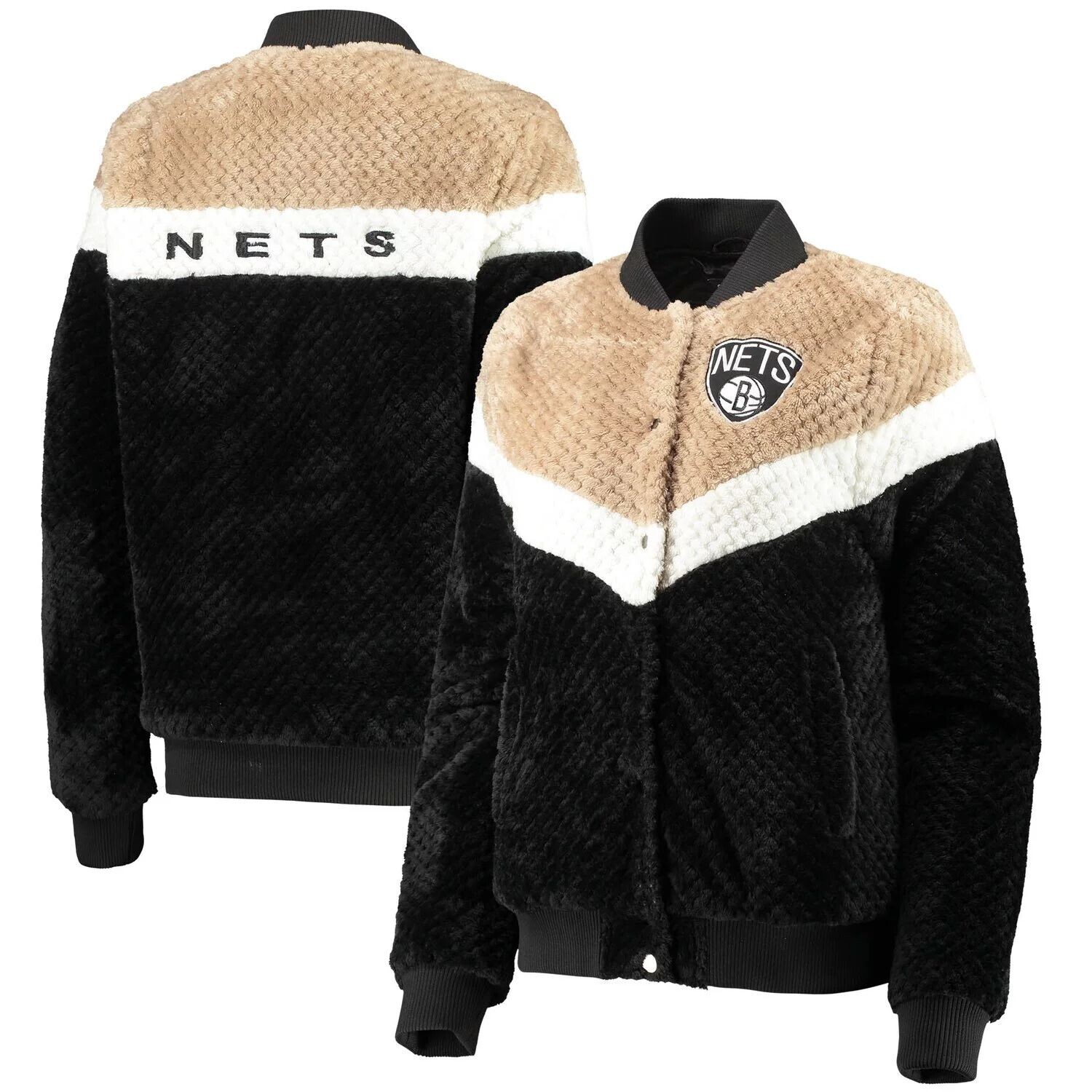 Женская куртка G-III 4Her Carl Banks черно-кремового цвета с застежкой-кнопкой Brooklyn Nets Riot Squad Sherpa G-III
Женская куртка G-III 4Her Carl Banks черно-кремового цвета с застежкой-кнопкой Brooklyn Nets Riot Squad Sherpa G-III