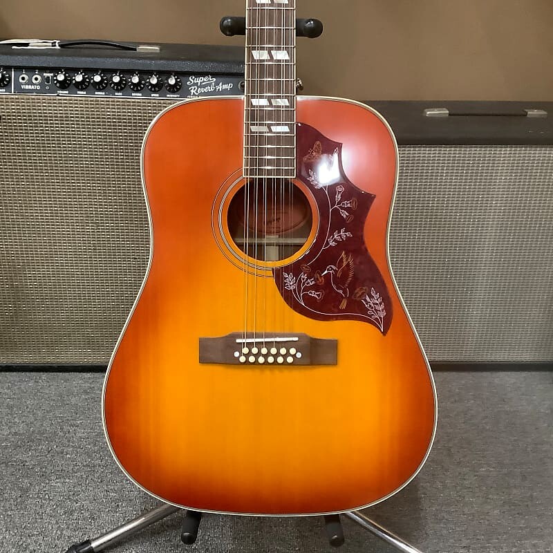 2022 Epiphone Hummingbird 12-String Cherry Sunburst 2022 Hummingbird 12-String Cherry Sunburst
2022 Epiphone Hummingbird 12-String Cherry Sunburst 2022 Hummingbird 12-String Cherry Sunburst