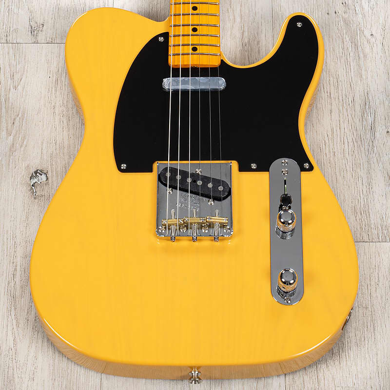 Fender American Vintage II 1951 Telecaster Guitar, Maple, Butterscotch Blonde 0110312850
Fender American Vintage II 1951 Telecaster Guitar, Maple, Butterscotch Blonde 0110312850