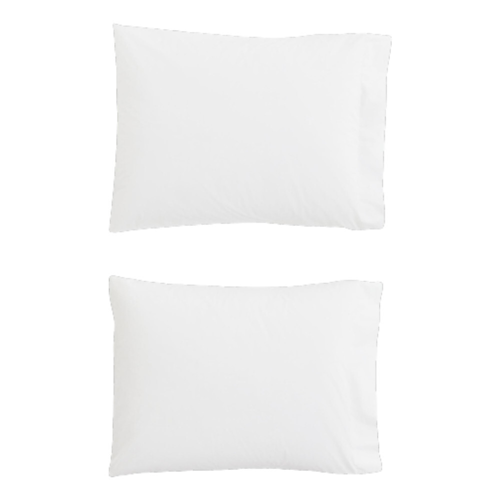 Комплект наволочек из хлопкового перкаля H&M Home Cotton Percale, 2 предмета, белый
Комплект наволочек из хлопкового перкаля H&M Home Cotton Percale, 2 предмета, белый