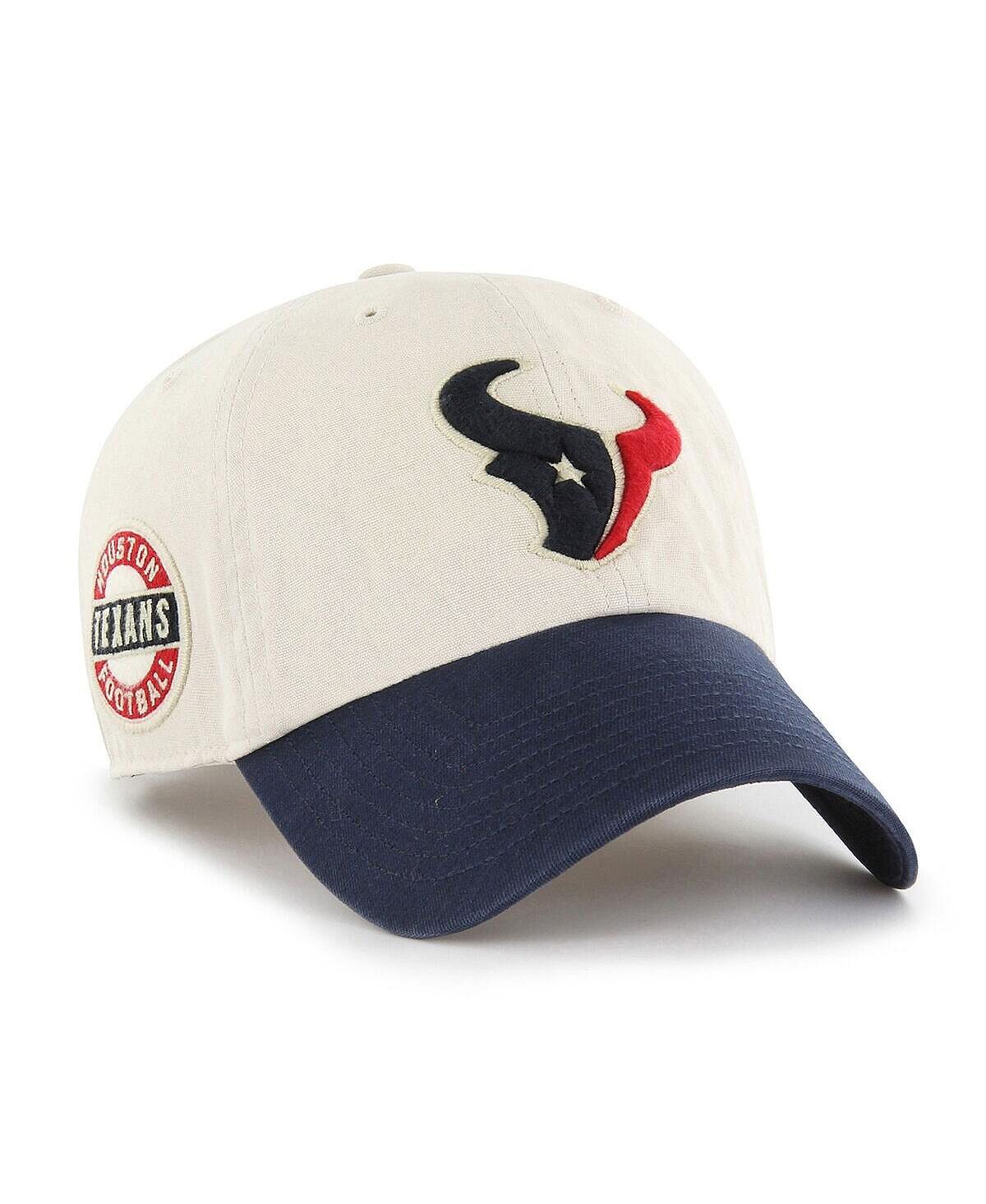 Мужская регулируемая шляпа кремового цвета '47 Houston Texans Sidestep Clean Up '47 Brand
Мужская регулируемая шляпа кремового цвета '47 Houston Texans Sidestep Clean Up '47 Brand
