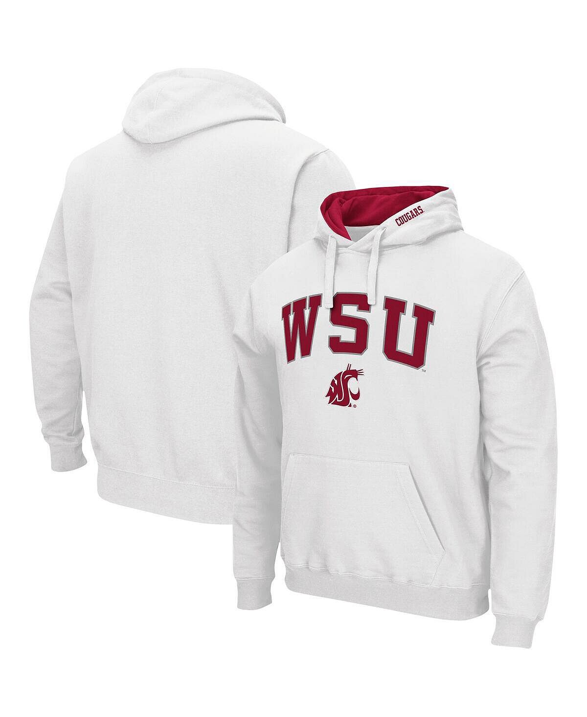 Мужская белая толстовка с капюшоном washington state cougars arch and logo 3.0 pullover Colosseum, белый
Мужская белая толстовка с капюшоном washington state cougars arch and logo 3.0 pullover Colosseum, белый