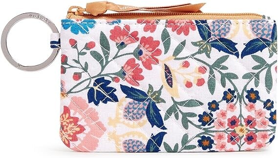Женский хлопковый кошелек Vera Bradley на молнии с чехлом для документов, цветочный
Женский хлопковый кошелек Vera Bradley на молнии с чехлом для документов, цветочный