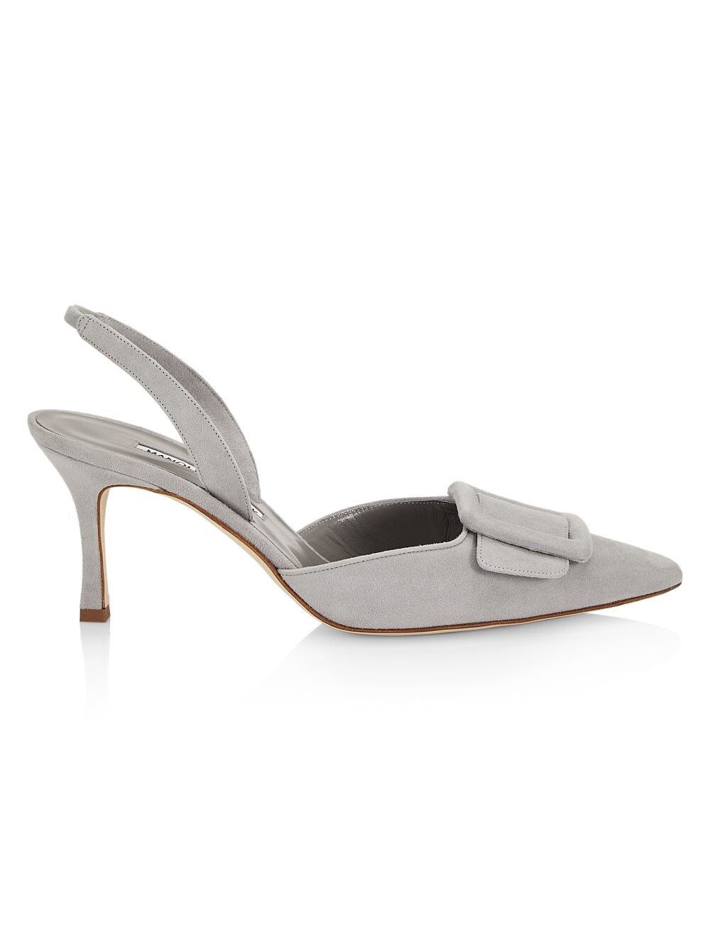 Замшевые туфли-лодочки Maysli 70MM с ремешком на пятке и пряжкой Manolo Blahnik, серый
Замшевые туфли-лодочки Maysli 70MM с ремешком на пятке и пряжкой Manolo Blahnik, серый