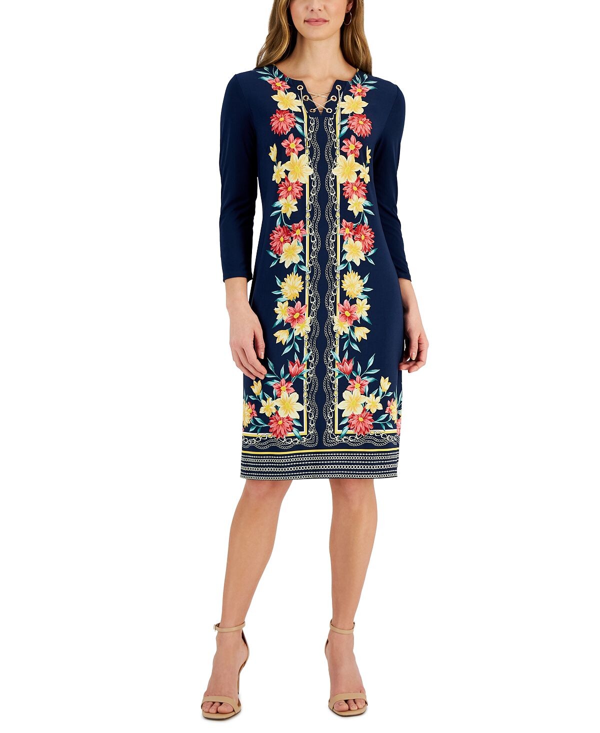 Женское платье jm collection с перекрестными вырезами, созданное для macy's Macy's, мульти
Женское платье jm collection с перекрестными вырезами, созданное для macy's Macy's, мульти
